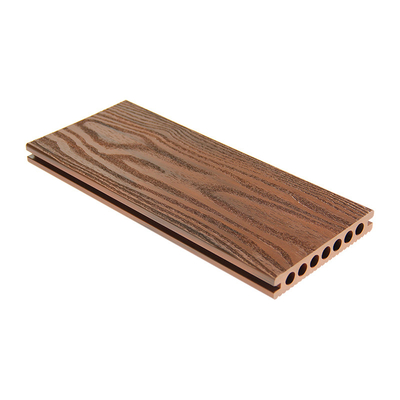 Full Range Of WPC Products Offered Hollow Composite Decking Boards