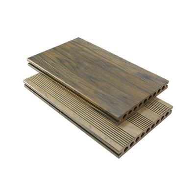 Free Maintenance WPC Hollow Composite Deck Board Colored Composite Lumber 200*25mm