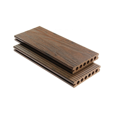 140x25mm Red Wood Hollow Composite Decking Back Garden Recycled Materials