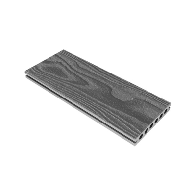 Exterior Grey Wood Grain Composite Decking Materials 150x25mm