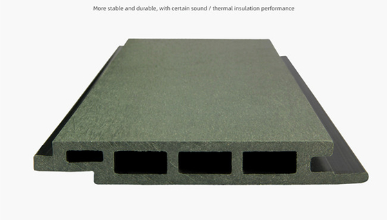 3D Wood Grain Cedar External Cladding Panels 150*20mm Antisepsis