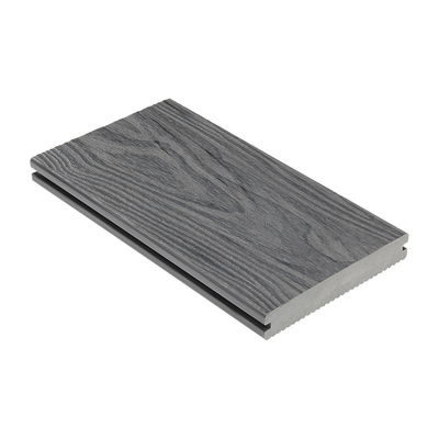 ISO Certified WPC 16ft Solid Composite Deck Boards Mildew Resistant For Gardens