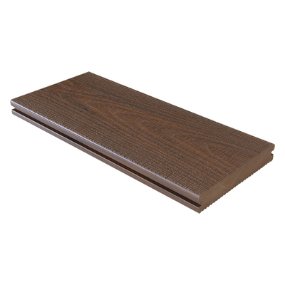 ISO Certified WPC 16ft Solid Composite Deck Boards Mildew Resistant For Gardens