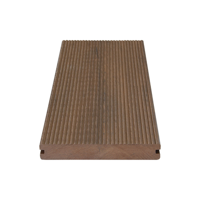 ISO Certified WPC 16ft Solid Composite Deck Boards Mildew Resistant For Gardens
