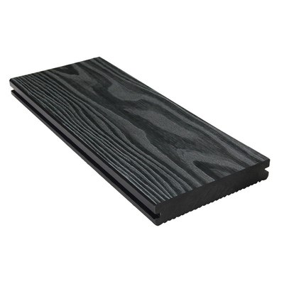 138x26mm Redwood Solid Composite Decking Board Non Slip For Balcony