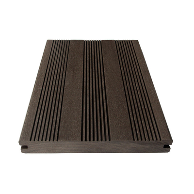No Splinter 4.8 m Solid Composite Decking Boards Eco Red Wood