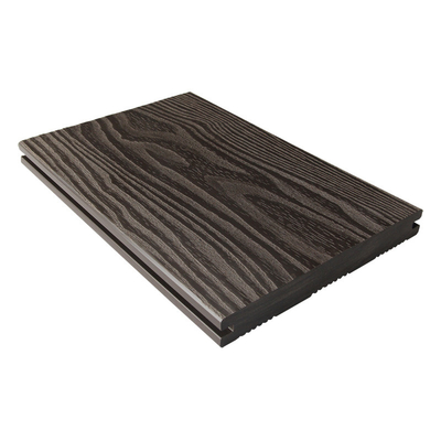 No Splinter 4.8 m Solid Composite Decking Boards Eco Red Wood