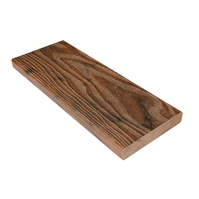 50% Wood Fiber 2.7m Solid Composite Decking Trim Sanding Surface