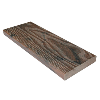 50% Wood Fiber 2.7m Solid Composite Decking Trim Sanding Surface