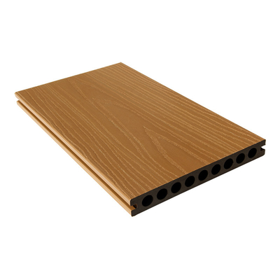 200x24mm Patio Anti UV Outdoor Composite Wood Stone Grey 38% HDPE