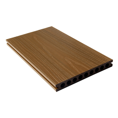 200x24mm Patio Anti UV Outdoor Composite Wood Stone Grey 38% HDPE