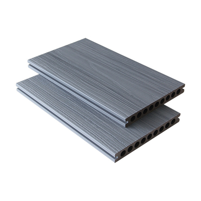 Maple 200*24mm Capped Composite Decking Environmentally Friendly Anti UV