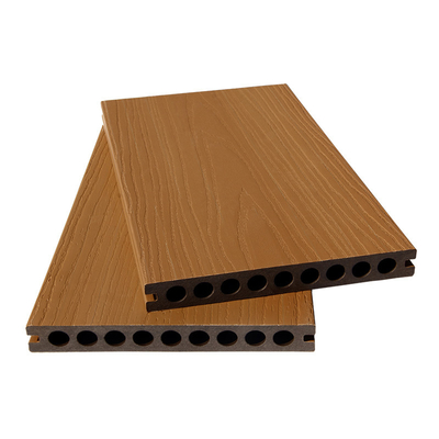 Maple 200*24mm Capped Composite Decking Environmentally Friendly Anti UV