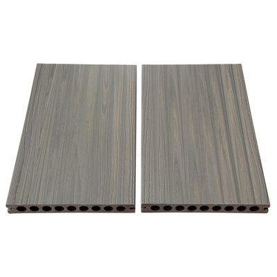 Terrace Antisepsis Outdoor Composite Decking Boards 2.2m 3D Wood Grain