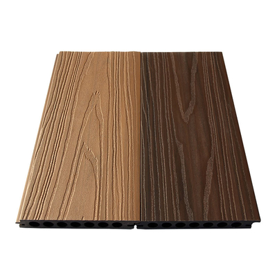Non Toxic Pollution Capping Deck Boards Anti Rot Stone Grey Wood 157x22mm