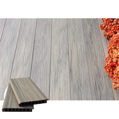 Anti Mildew Outdoor Capped Composite Decking Trim Life 25-30 Years 38% HDPE