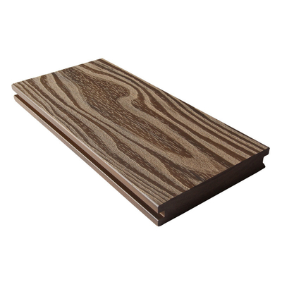 UV Resistant Grey Solid Composite Decking Trim Boards Eco Wood Lumber