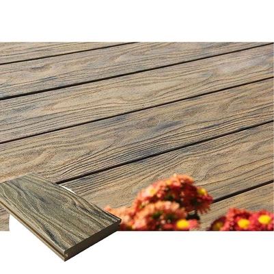 UV Resistant Grey Solid Composite Decking Trim Boards Eco Wood Lumber
