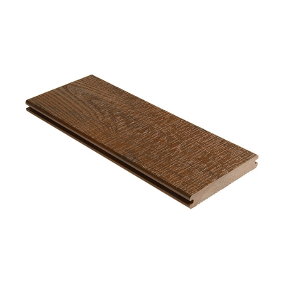 Groove Surface Solid Composite Decking Value Of Your Home Waterproof