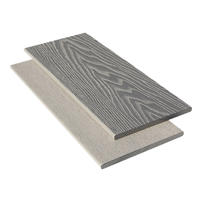 3D Wood Grain Surface Composite Decking Trim Anti UV Waterproof