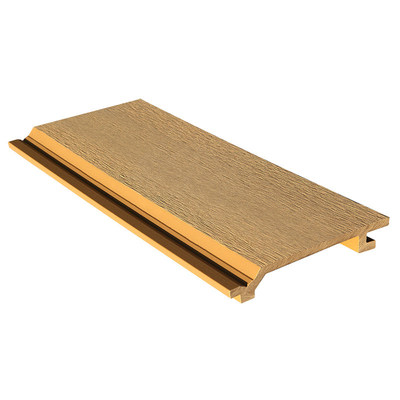 2.2m Maintenance Free Exterior Wall Cladding Panels Sanding Surface Blue Grey