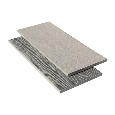 Dark Teak HDPE WPC Wood Composite Decking Trim 2.2m Fire Rated Boards