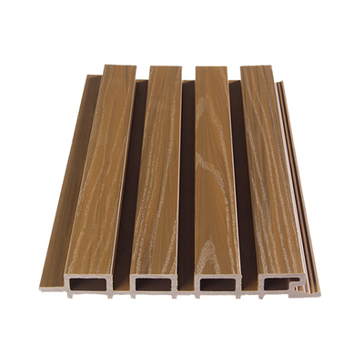 Walnut Hotel Composite Exterior Cladding 219x26mm Anti UV No Crack