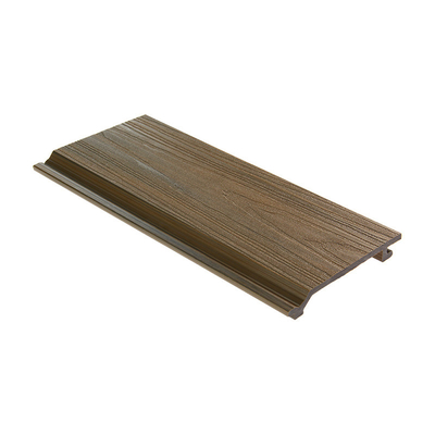50% Wood Fiber WPC Composite Exterior Wall Cladding 5.4m Anti UV