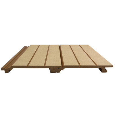 Cedar Crackless External Wall Panels Anti Rot 157*21mm Wood Fiber