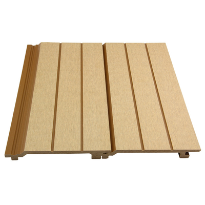 Innocuous Wood Exterior Cladding Panels Anti UV No Crack Light Grey