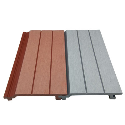 Innocuous Wood Exterior Cladding Panels Anti UV No Crack Light Grey