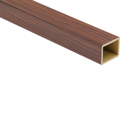 Superb Color Retention Indoor WPC Timber Tube OEM ODM Available