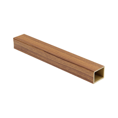 Interior Decoration WPC Timber Tube Non Toxic Waterproof 50x40mm