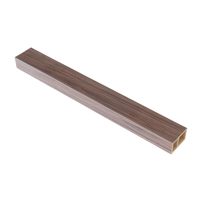 40x25mm Recyclable WPC Square Hollow Tube Water Resistance No Maintenance