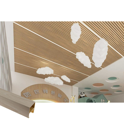2.9m 16ft Marble Color WPC Ceiling Panels No Split Wall Easy Installation