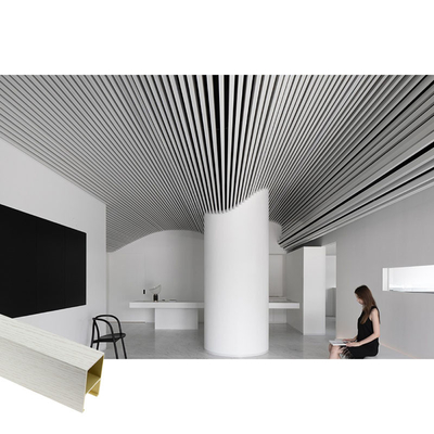 Recyclable Innocuous Interior Ceiling Panels Material 50x75mm Easy Installation