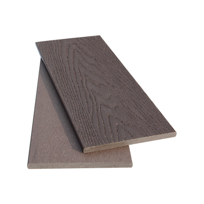 Wood Fiber Innocuous 12ft Composite Decking Trim Grey Fireproof Antisepsis TH05